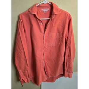 Fresh Produce Men's Stonewashed Button Down Classic Casual Bright Size Small